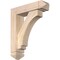 Ekena Millwork Imperial Arts and Crafts Smooth Bracket w/ Offset Brace, Douglas Fir, 5 1/2"W x 20"D x 24"H BKT0604X20X24IMP03SDF - alternate 1